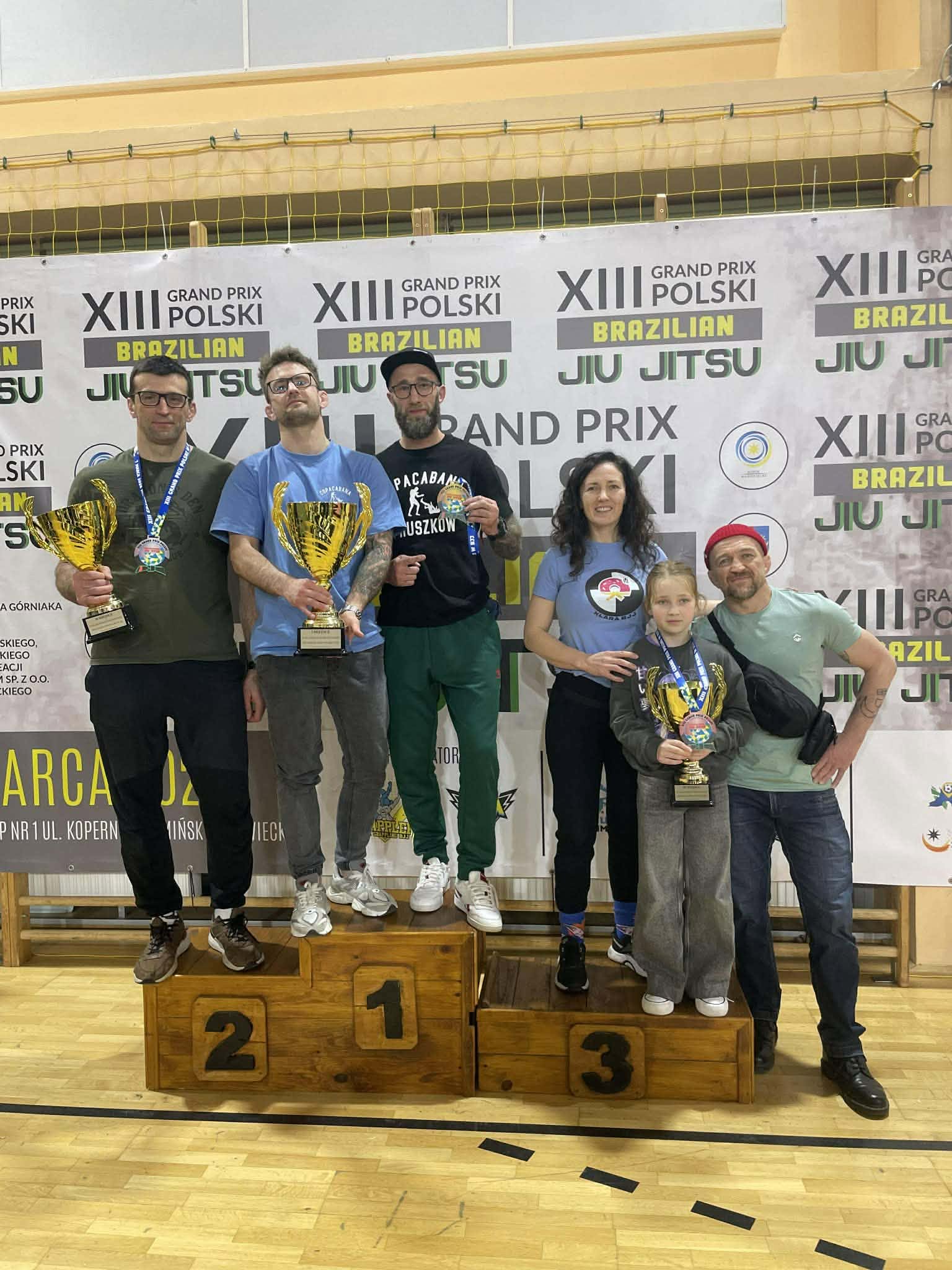 Drugie miejsce Dragon's Den na Grand Prix Polski w BJJ
