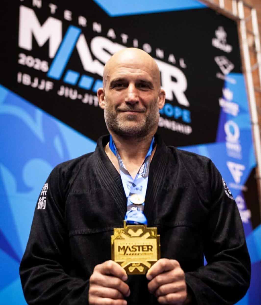 Krzysztof Łukaszewicz na Mistrzostwach Europy Masters IBJJF w Barcelonie